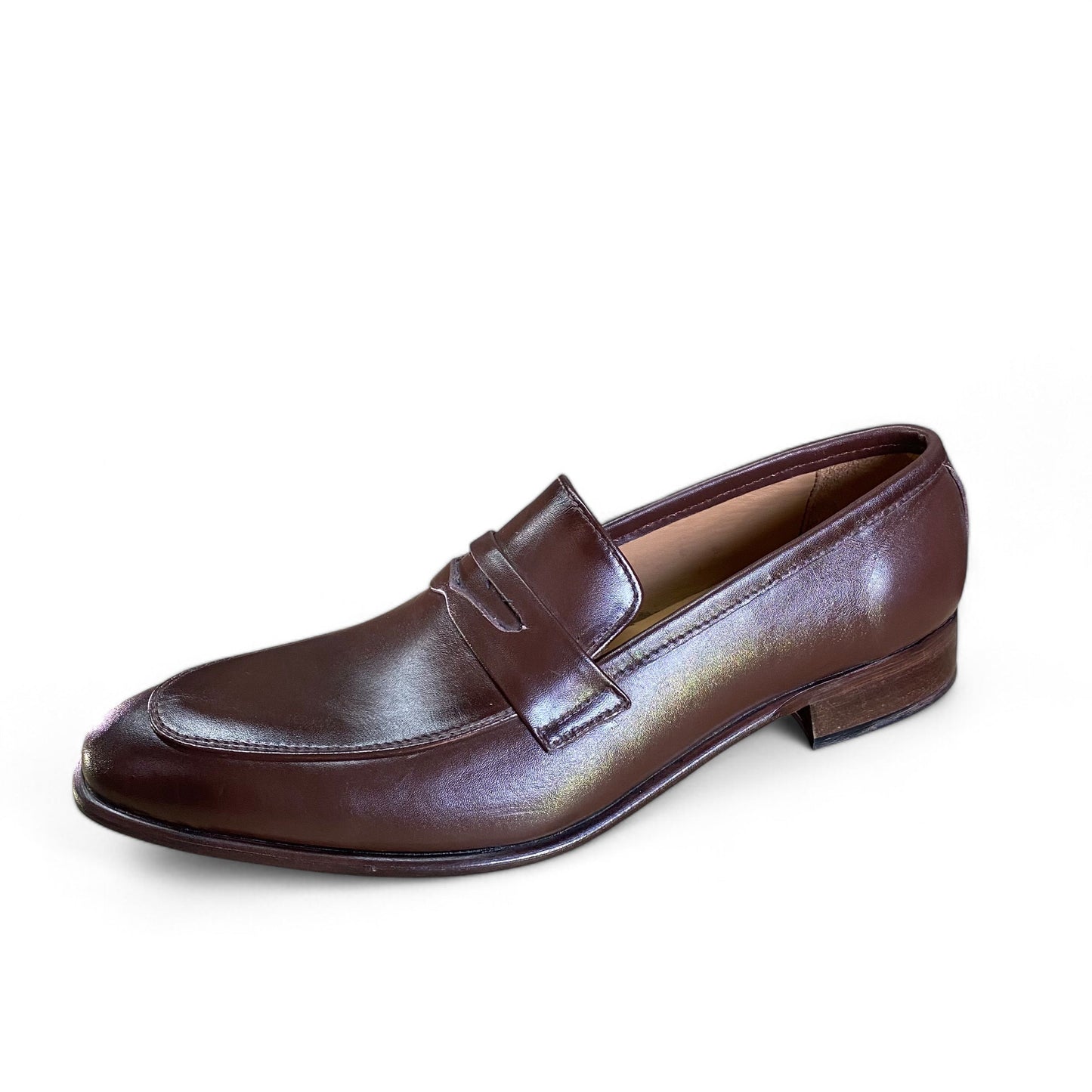 Chestnut Brown Penny Loafers