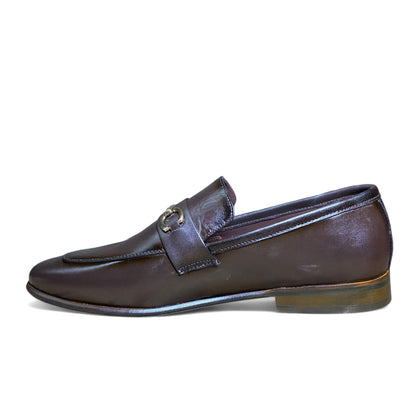 Deep Burgundy Bit Loafers