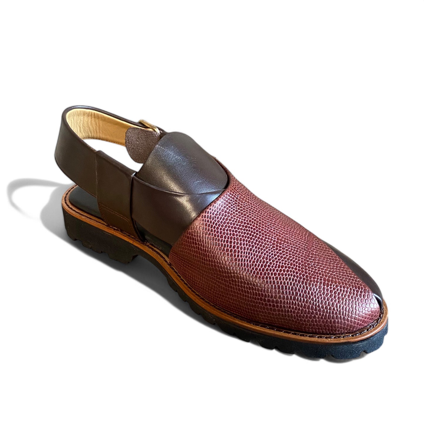 Double Colour Peshawari Chappal